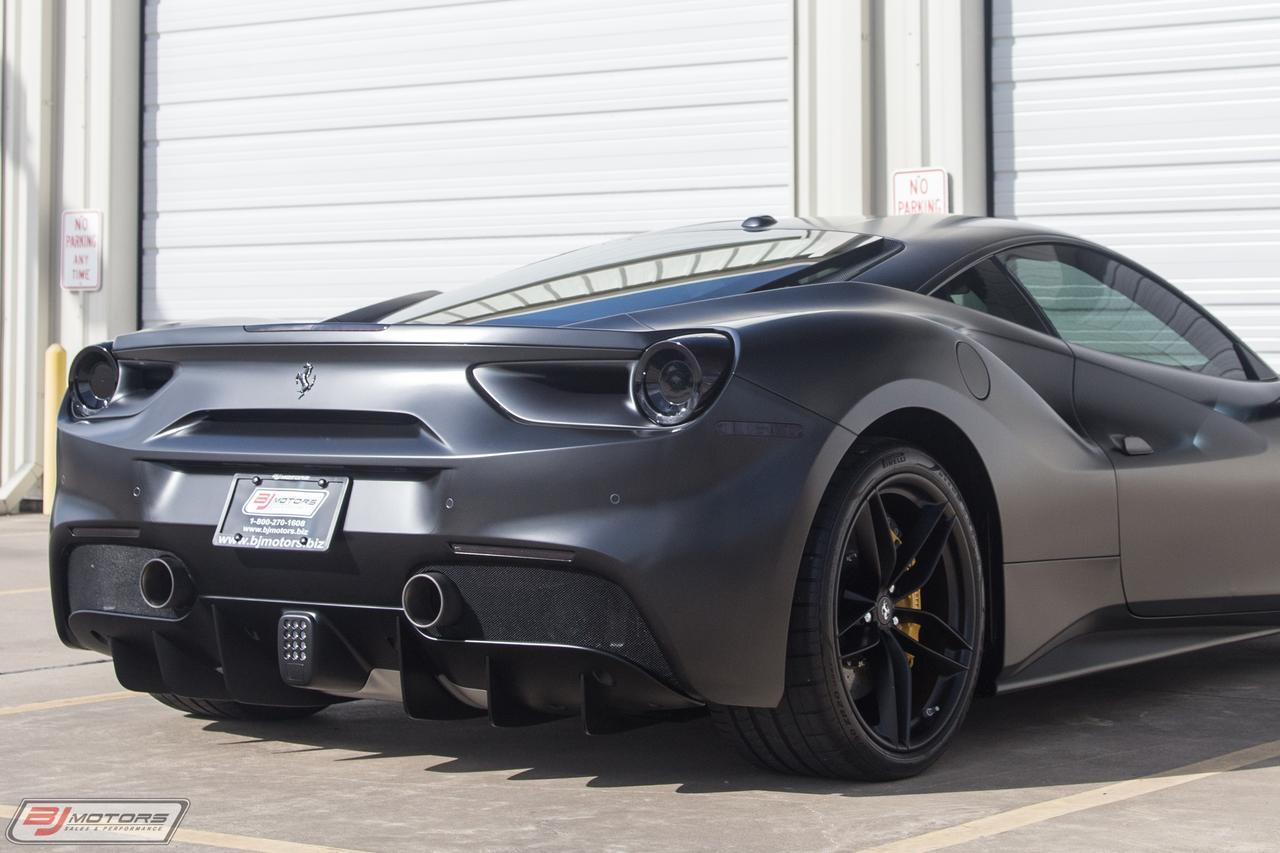 Used 2017 Ferrari 488 Gtb Matte Black For Sale 272995