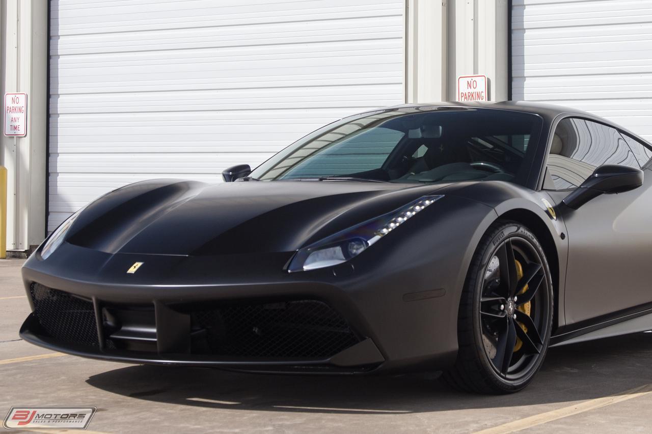 Used 2017 Ferrari 488 Gtb Matte Black For Sale 272995