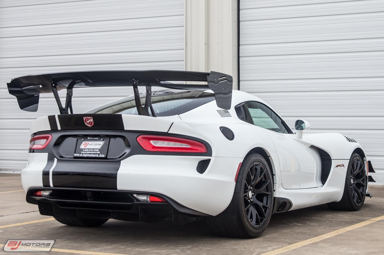 Used 2017 Dodge Viper Acr For Sale 149 995 Bj Motors