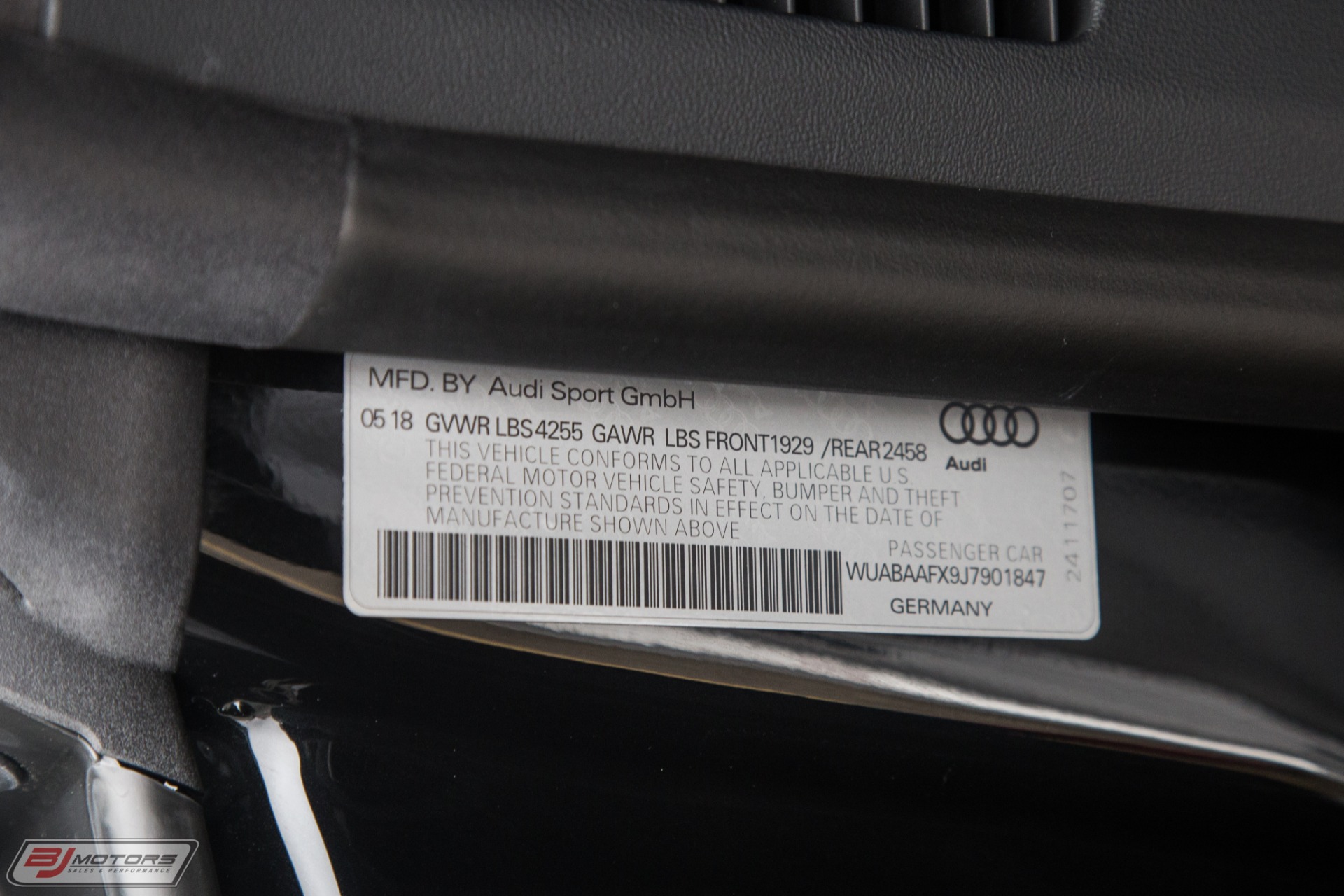 Used-2018-Audi-R8-52-V10-RWS