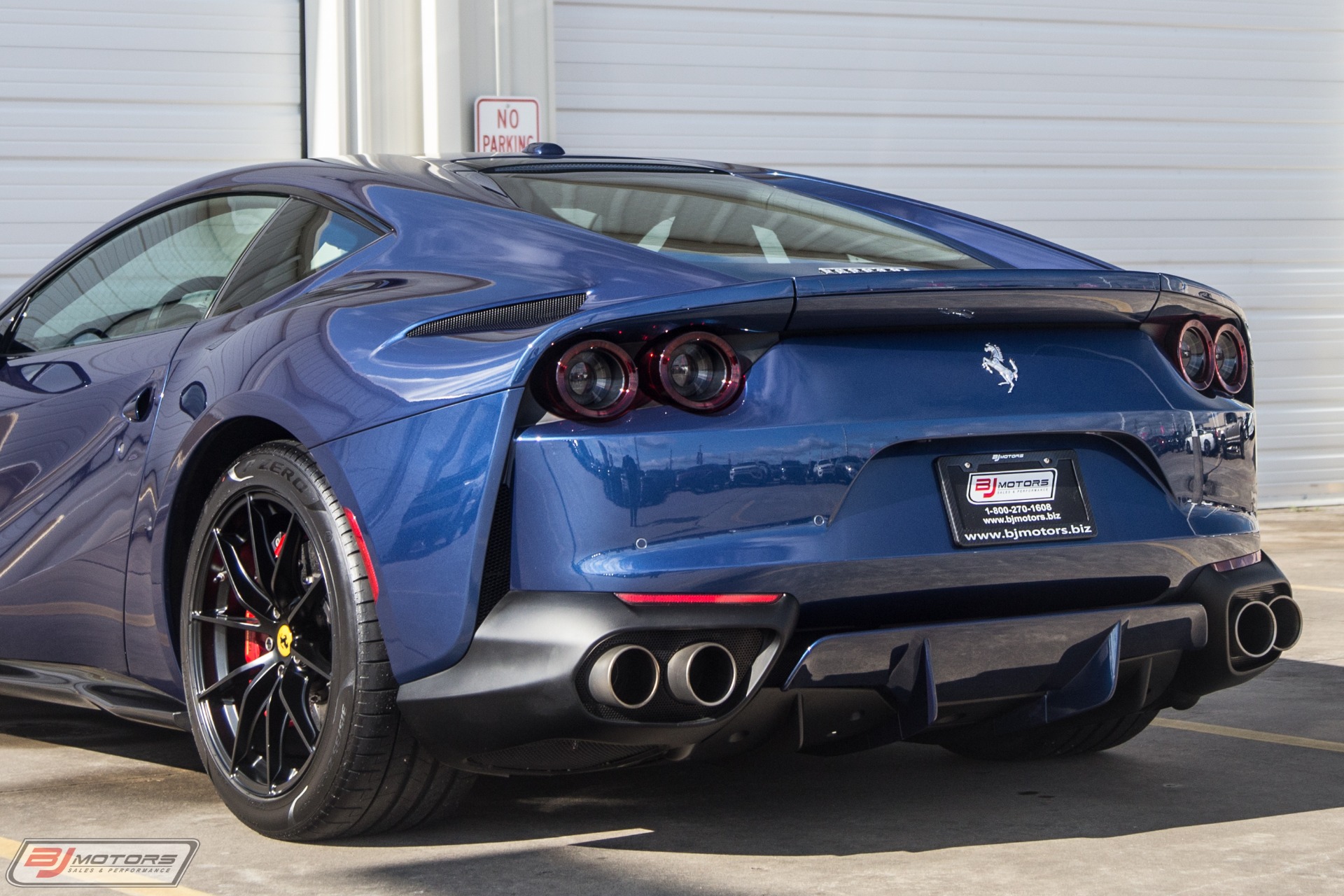 Used-2018-Ferrari-812-Superfast-TDF-Blue-w-Blue-Sterling-Chocolate