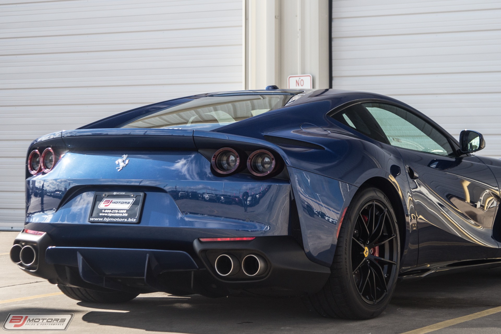 Used 2018 Ferrari 812 Superfast TDF Blue w Blue Sterling Chocolate For Sale ($414,000) | BJ ...