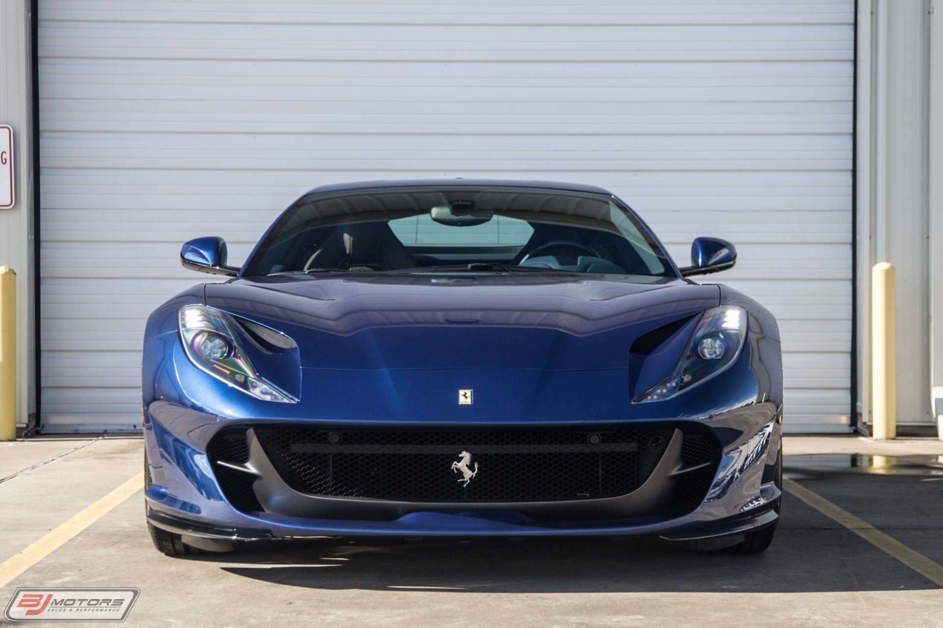 Used-2018-Ferrari-812-Superfast-TDF-Blue-w-Blue-Sterling-Chocolate